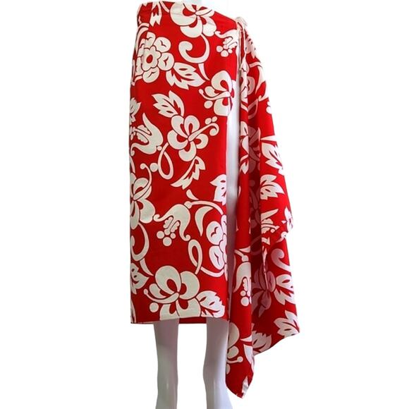 Vintage 2 Piece Cotton Hawaiian Swim Set Size XSmall - Picture 5 of 11